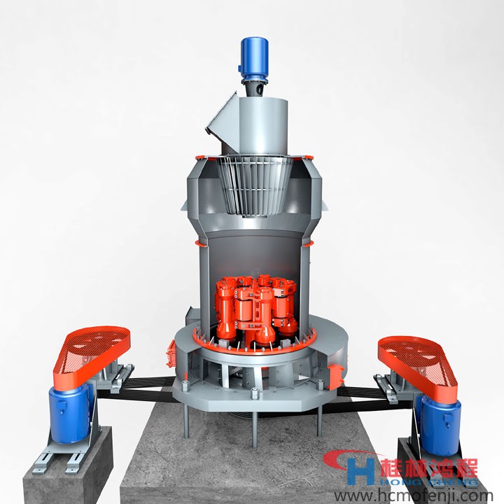 桂林鴻程磨粉機，雷蒙磨粉機升級版， HC1700縱擺磨粉機