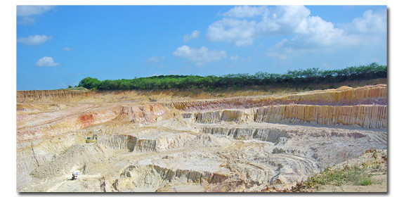 廣西合浦縣-高嶺土探明儲量達(dá)1.8億噸，