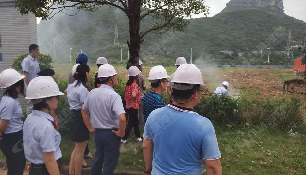桂林鴻程機(jī)電設(shè)備有限公司廠區(qū)2#生產(chǎn)廠房開(kāi)工大吉！