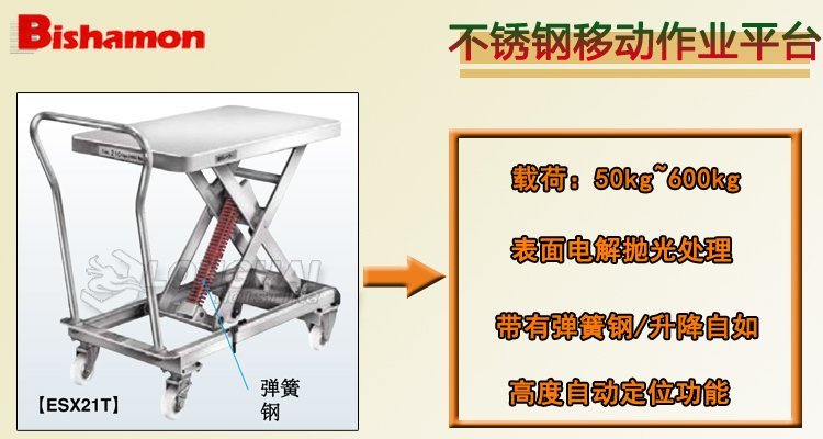 Bishamon不銹鋼移動作業平臺