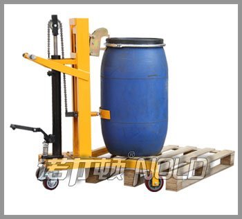 腳踏式液壓油桶搬運(yùn)車(chē)