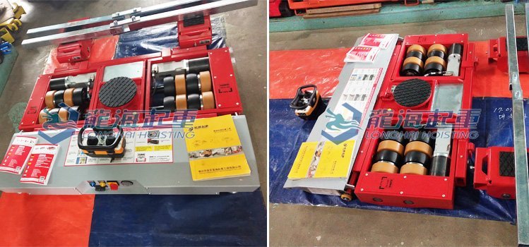 30噸電動搬運小坦克實拍圖