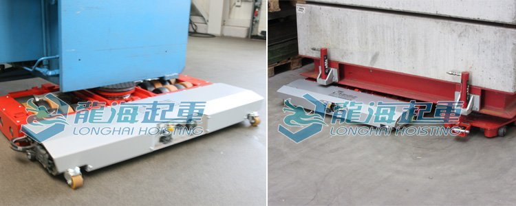 JUNG電動搬運小坦克應用圖